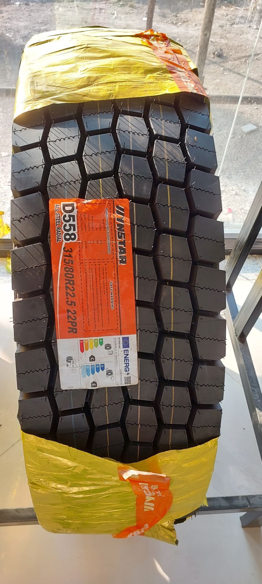 لاستیک وین استار  سایز 315/80/22.5